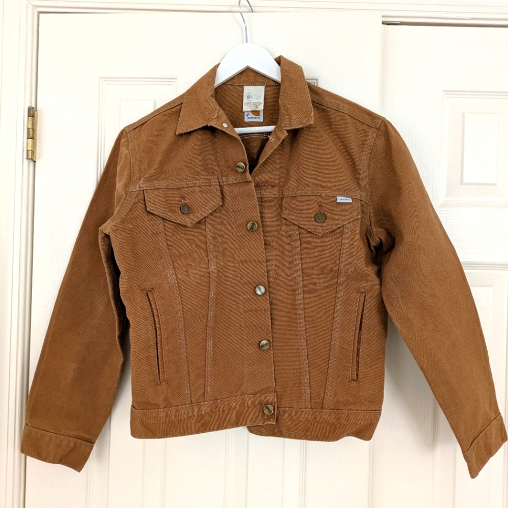Vintage Carhart Jacket - 100th Anniversary 1989 Men's Trucker Denim Jacket